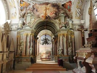 Das Berglgrab in der Losensteinerkapelle in der Pfarrkirche Garsten