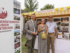 Besuch von Landesrat Achleitner beim Infostand